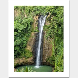 Alalum Falls, Sumilao, Bukidnon, Mindanao, Philippines Posters and Art